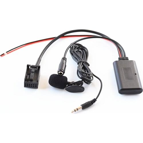 Car Bluetooth AUX Adapter Wireless Audio Phone Call Hands Free Microphone For OPEL CD30 CDC40/CD70/DVD90