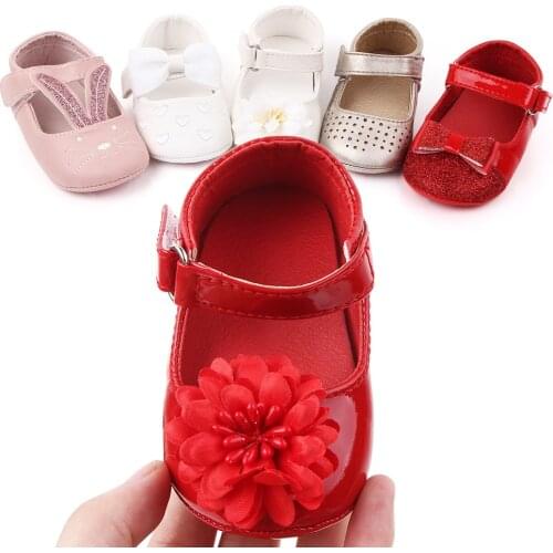 Leopard Print Baby Shoes For Girls Soft Hook & Loop Shoe Spring Baby Girl Sneakers Toddler Boy Newborn Shoes First Walker