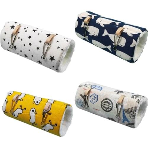 Hammock Bed Tunnel Shape Nest for Sugar Glider Guinea Pig Cage Accessories Hideout for Parrot Ferret Squirrel Hamster