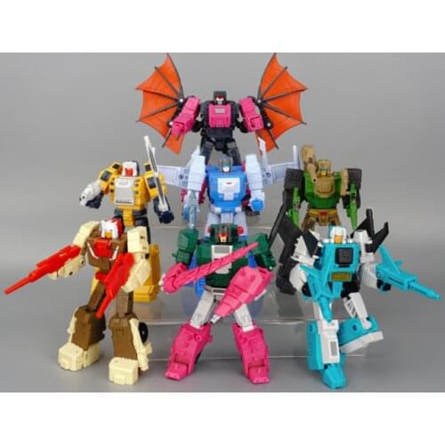 Ready! MechFansToys Vecma Studio Head Warrior Gift Set of 7 VS-01/02/03/04/05/06/07 with Gift Box