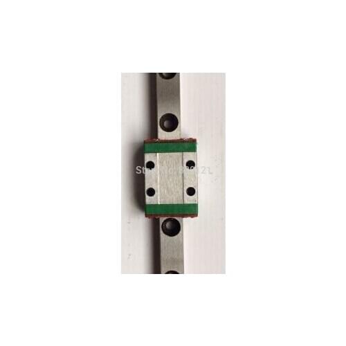 China quality guideway precision linear guide rail MGN7C length for 750mm with 1pc carriage