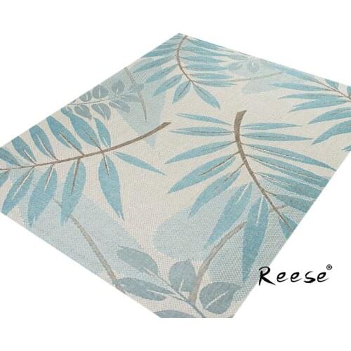 Reese Concise Fluffy Area Rug Palma Leaves Anti Slip Thicken Carpets For Bedroom Living Room Diningroom Study Safe Easy Clean