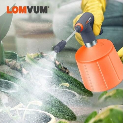 LOMVUM Garden Watering Can Electric Garden Sprayer Electric Plant Mister Spray Bottle For Flower Indoor Automatic Watering Can
