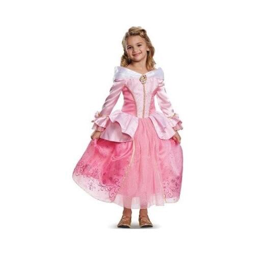 Disney Princess Beauty Sleep Fashion Anime Casual Dresses Cartoon Children Baby Clothing Girls Gifts