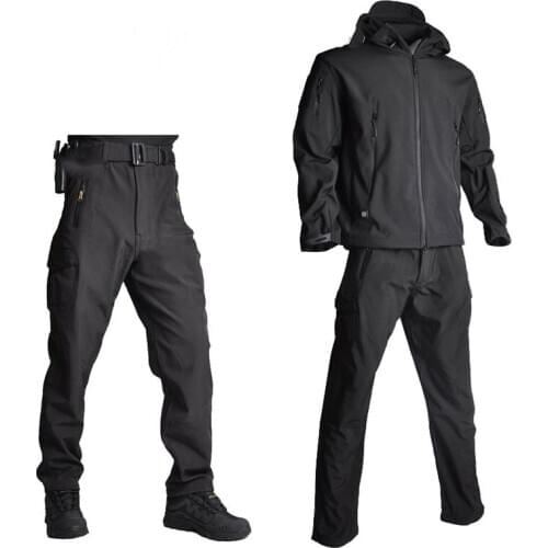 2020 Men Tactical Cargo Casual Pants Outdoor Airsoft Combat Hunting Camouflage Trousers Military Hiking Waterproof Pants