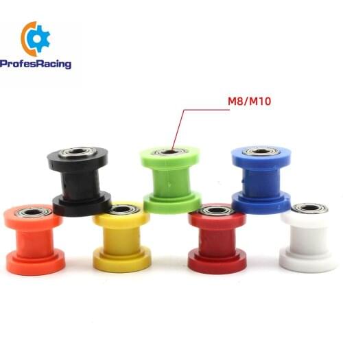 8/10mm Wheel Tensioner Guide Drive Chain Roller Pulley For ATV CRF CR XR Enduro Motorcycle Motocross Dirt Bike
