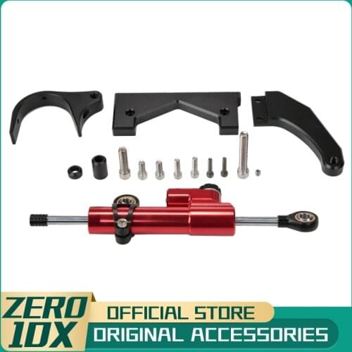 Original Steering Damper Kit for ZERO 10X SPEEDUAL Electric Scooter High Speed Driving Stabilizer To Eliminate Riding Wobbles