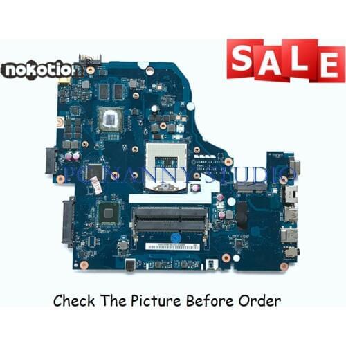 PCNANNY Z5WAW LA-B702P NBMV211001 for Acer Aspire E5-572G laptop motherboard HM86 GeForce 940M tested
