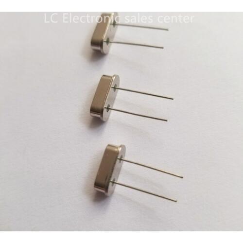 10pcs HC-49S Inline Crystal Oscillator 40.680MHZ 40.68MHZ 40.680M