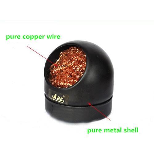 100pcs /Lot Soldering Iron Tip Cleaning Clean Ball Remover Wire Sponge