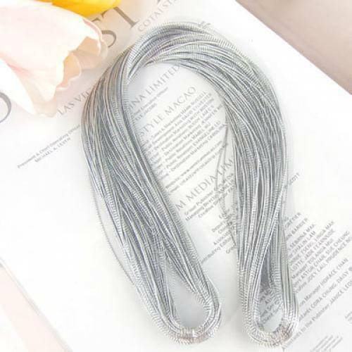 100 yards 1mm Silver Metallic Thread String Cord DIY Jewelry Beading Craft