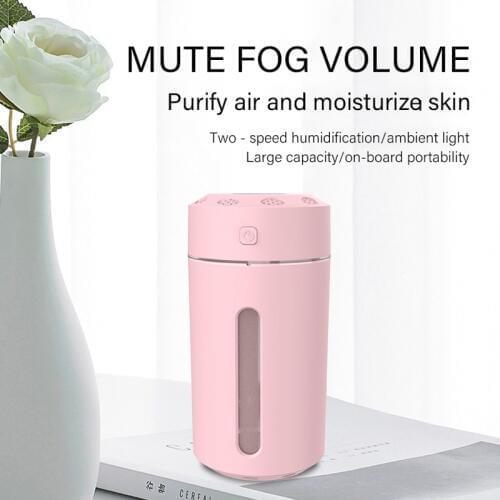 180ML Humidifier USB Mini Triad Car Office Air Purifier Perfume Creative Gift Add Oxygen Moist Wet With Night Light Two Modes