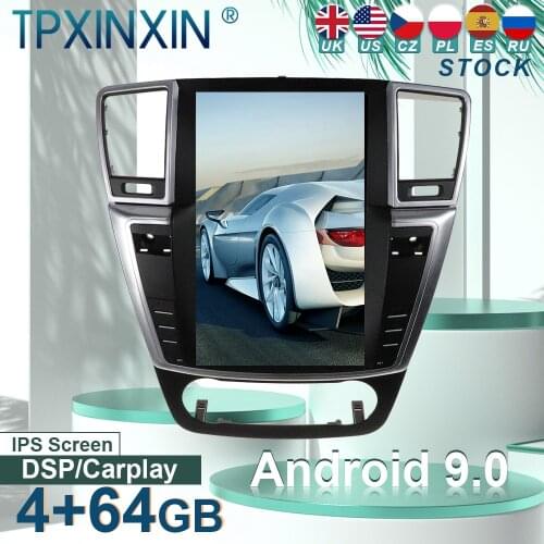 For Mercedes-Benz GL ML W164 X164 2012-2016 Android Car Stereo Car Radio with Screen Tesla Player GPS Navigation