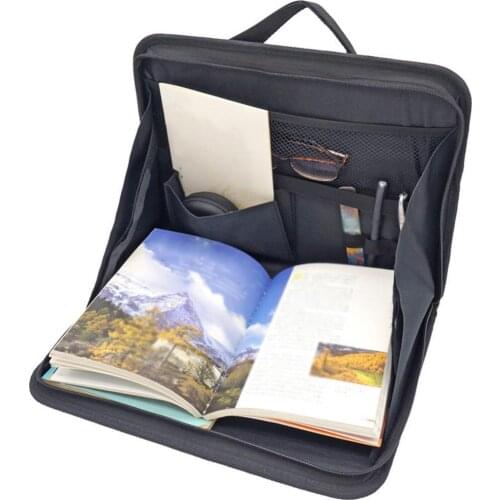 Car Vehicle Back Seat Laptop Holder Desk Travel Oxford Fabric Drink Food Stand Stowing Tidying car accessories для автомобиля