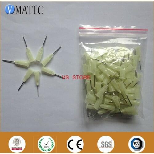 Free Shipping 19G Luer Slip Dispenser Needles 0.5'' Dispensing Needles Tips 1/2 Inch