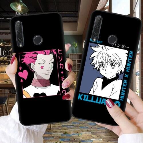 Black Phone Case For Fundas Huawei Honor 10 20 30 Lite 10i 30i 8C 8X 9X Pro 10X Lite Anime Hunter X Hunter Killua Zoldyck Cover