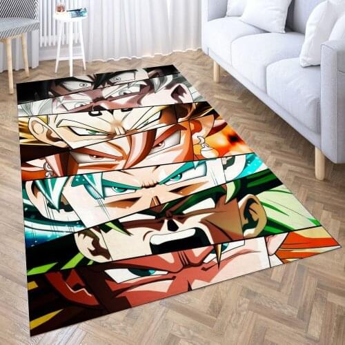 Dragonball Eyes Carpet Decora Home Bedroom Kitchen Anti-slip Mat Rug Doormat Aisle Floor Mat Bath Mats Doormat