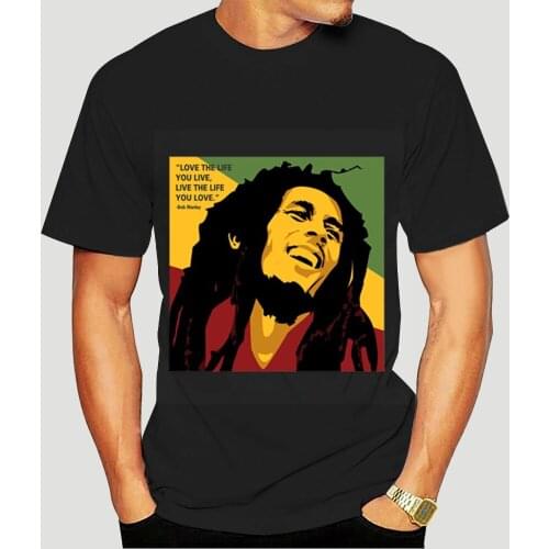 Bob Marley T-shirt male/female 3D printing graphics Harajuku casual style short-sleeved fashion O-neck loose streetwear top