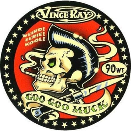 Personality Creative Car Sticker Goo Goo Muck Elvis Skeleton Skull Accessories Reflective Personality Decal PVC for Seat,12*12cm