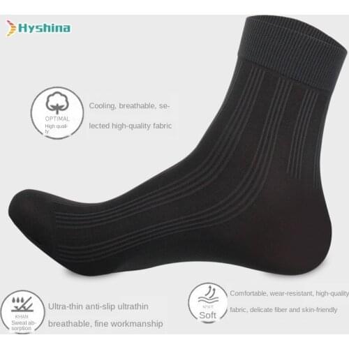 Socks Super Thin Mens Socks in Summer 10 Pairs Business Socks