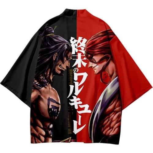 New Anime Shuumatsu No Walkure Haori Cosplay Costumes Sasaki Kojirou Brunhild Valkyries Vs Mankind Clothing Cool Summer Clothes