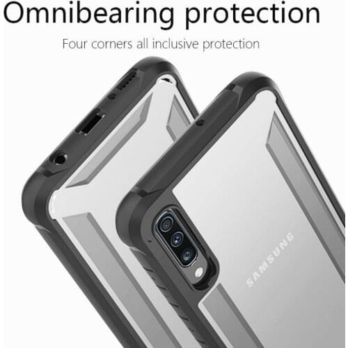 New Creative Luxury Heavy Duty Protective Shockproof Hybrid TPU & PC Case Cover for Samsung A10S/A20S/A30S/A50S /M30S