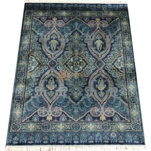 Seeykeep™ 6x8.5ft Silk Handknotted Oriental Rug-NY3016224