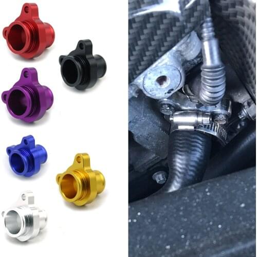 For BMW 335i Water Hose Fitting Replacement Aluminum 6061 Racing Car Parts Replace Accessories OEM 11537541992 11537544638