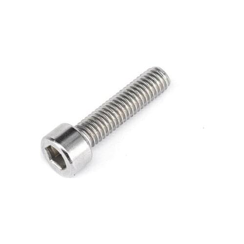10pcs M5 smooth Allen cup head screws hex socket cylindrical header screw stainless steel mechanical bolt GB70.1 6mm-70mm long