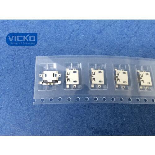 10pcs Micro USB 5pin B type Female Connector For Mobile Phone Micro USB Jack Connector 5 pin Charging Socket 2