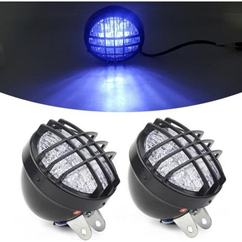 2PCS LED Front Head Light Headlight For 50cc 70/90cc 110cc 125cc 150cc 200cc 4 Wheeler Go Kart ATV Quad Buggy Roketa SunL Taotao