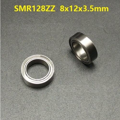50pcs ABEC-5 SMR128ZZ SMR128 ZZ ball bearing 8*12*3.5mm Deep Groove Ball Bearing 8x12x3.5mm S678ZZ