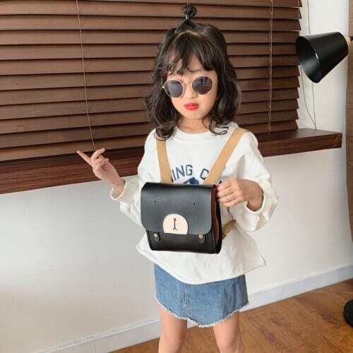 Baby Lovely Animal Bag Bear Style Backpack for Toddler Girl Boy Kids Baby Girls Boys PU Leather Portable School Bags ZH047