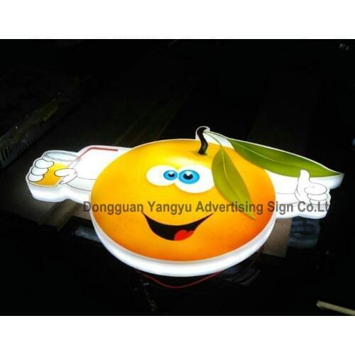 Factory Good quality waterproof outdoor acrylic led light box whole lit acrylic led light box