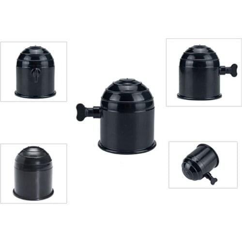 K1KE 50mm Diameter Tow Bar Cover with Hook Protective Sleeve for Trailer Screw Ball Shaped Rainproof Cover