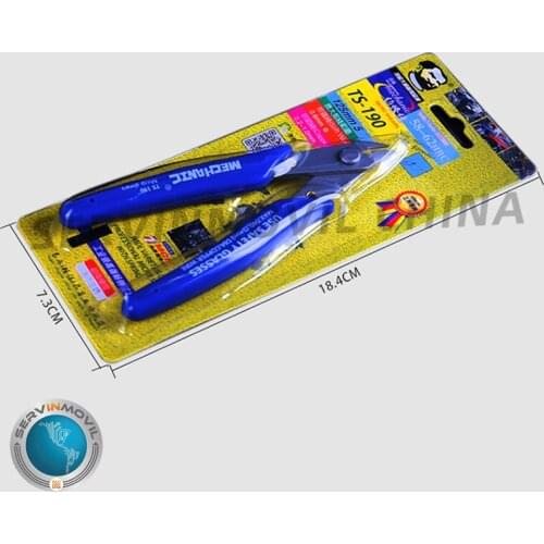 Mechanic TS190 Pliers High Quality Super Durable Industrial Grade Pliers Blue Color Fast Cut Motherboard Repair