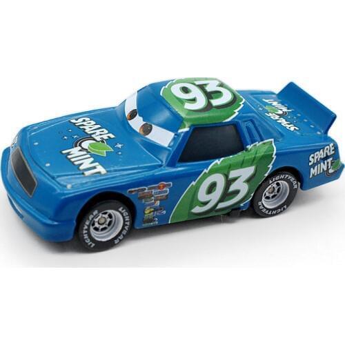 Pixar Cars 2 New Brand No.93 Racer 1:55 Diecast Metal Alloy Car Model Loose Toys Car For Children Gift Lightning Mcqueen