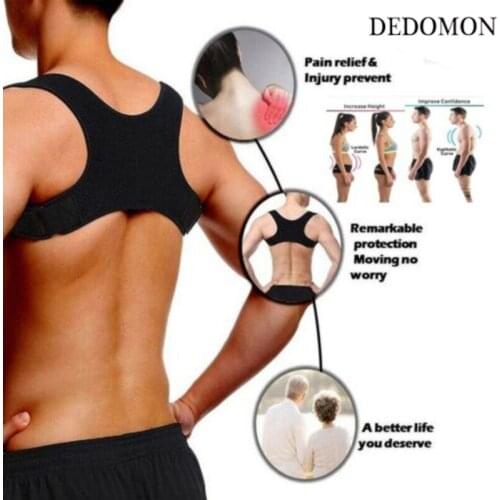 New Spine Posture Corrector Protection Back Shoulder Posture Corrector Correction Band Humpback Back Pain Relief Brace