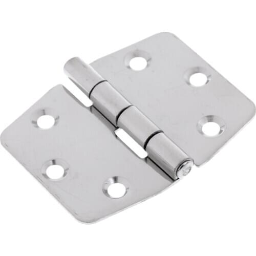 Heavy Duty Durable Cast Stainless Steel Door Hinge 3'' x 2.4'' for Marine Boat Car Accessories