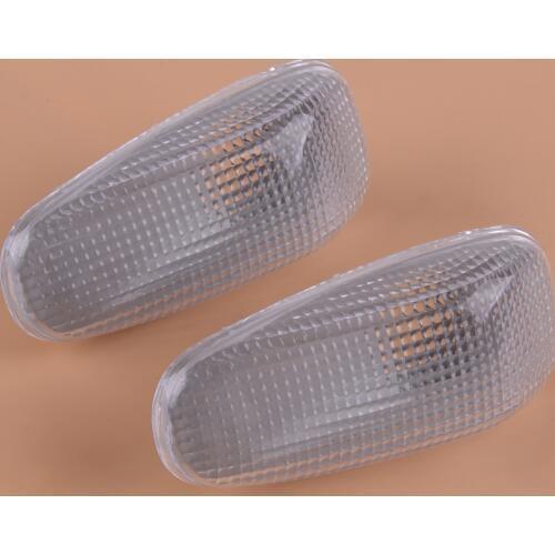 2PCS Front Left Right Side Marker Light Lamp Repeater 2108200921 MB2570105 Fit for Mercedes-Benz CLK SLK 1998-2001 2002 2003