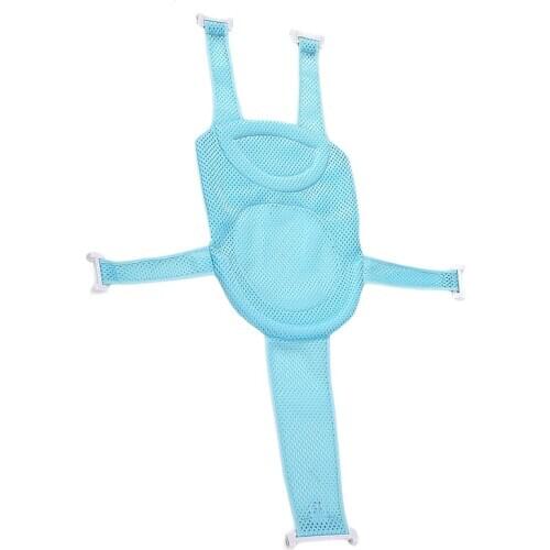 Adjustable Baby Shower Cushion Bed Bathing Non-slip Bath Pad Sponge Mat Bath Nets Can Sit And Lie