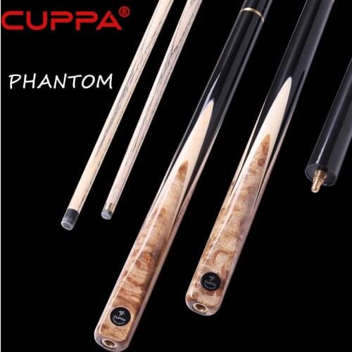 Cuppa phantom Billiard Cue Manual Cue Small Tip Split Snooker Chinese Black Eight Billiard Cue Middle Tip 11mm