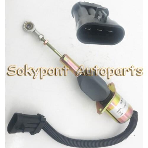Shut-Off Solenoid 1751ES-12A6UC4B3S1,SA-4161-12,87801213,F2NN9D278BA for agricultural tractor 1PC