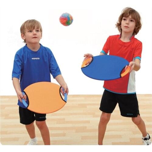 Funny Racket Ball Toy Parent Child Easy Apply Throwing Funny Kids Toy Racket Catch Ball Game Set Interactive Outdoor Sports ZLL