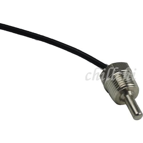 Armored digital temperature sensor ds18b20 4 charge threaded stainless steel DN15 thread