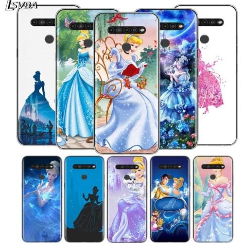 Disney Cinderella Princess For LG V60 V50S V50 G8X G8S G8 G7 ThinQ 5G K61 K51S K41S K30 K20 Q60 Q9 Soft Phone Case