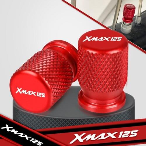 For YAMAHA XMAX125 X-MAX 250 X-MAX 125/300 Tech max xmax125 XMAX 400 X-MAX 300 All Year Vehicle Wheel Tire Valve Stem Caps Cover