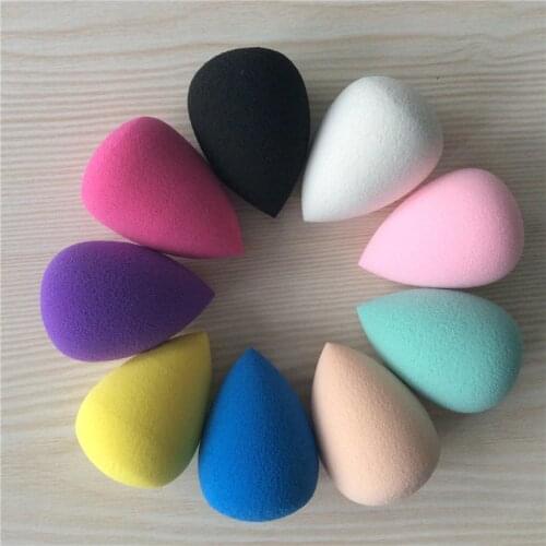 1pcs Cosmetic Puff Powder Puff Smooth Womens Makeup Foundation Sponge Beauty to Make Up Tools Accessories Water-drop Shape