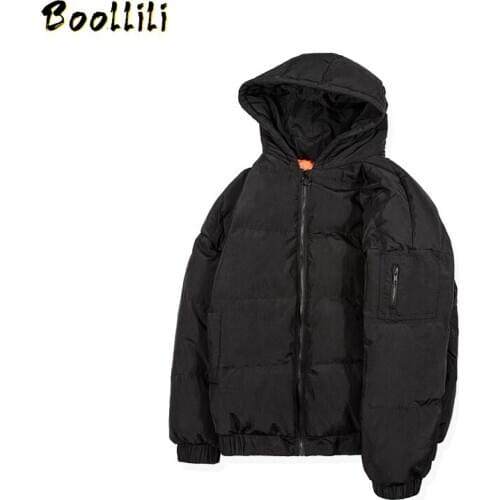 Boollili 90% White Duck Down Jacket Winter Coat Men Korean Plus Size Puffer Jacket Men Hooded Parka Doudoune Homme