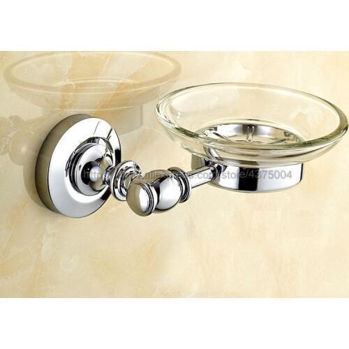 Soap Dish/Holder,Solid Brass soap holder Construction,Chrome Finish,Bathroom Accessories/hardware Nba808